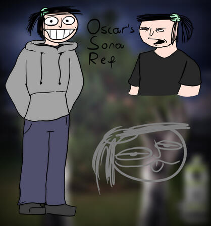 reference sheet of my sona, you can draw it if you so wish.